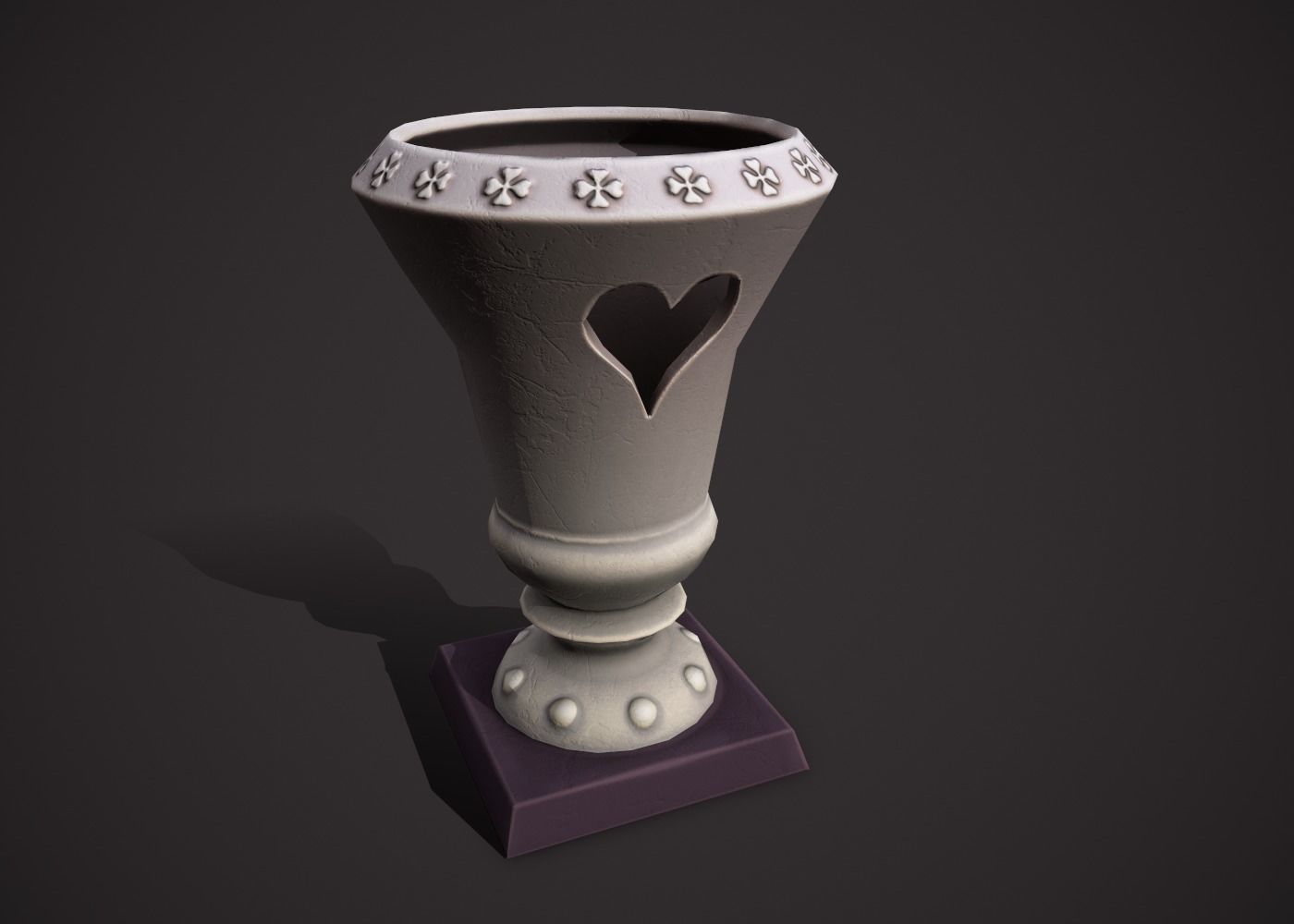 magic pots Low-poly 3D model_33