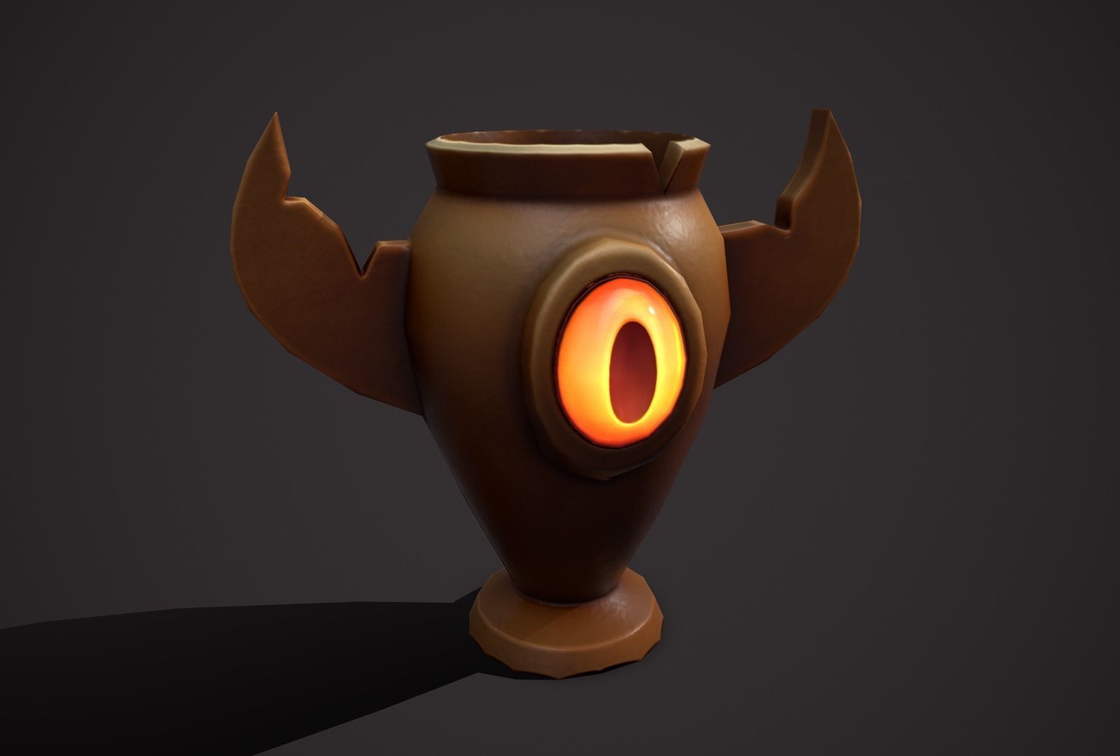 magic pots Low-poly 3D model_24