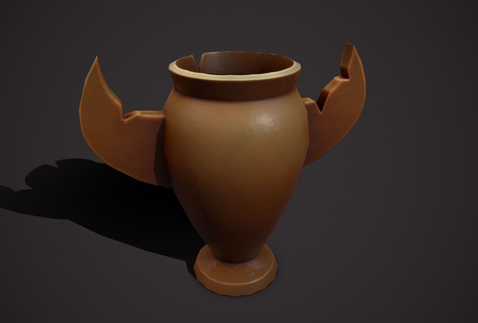 magic pots Low-poly 3D model_22