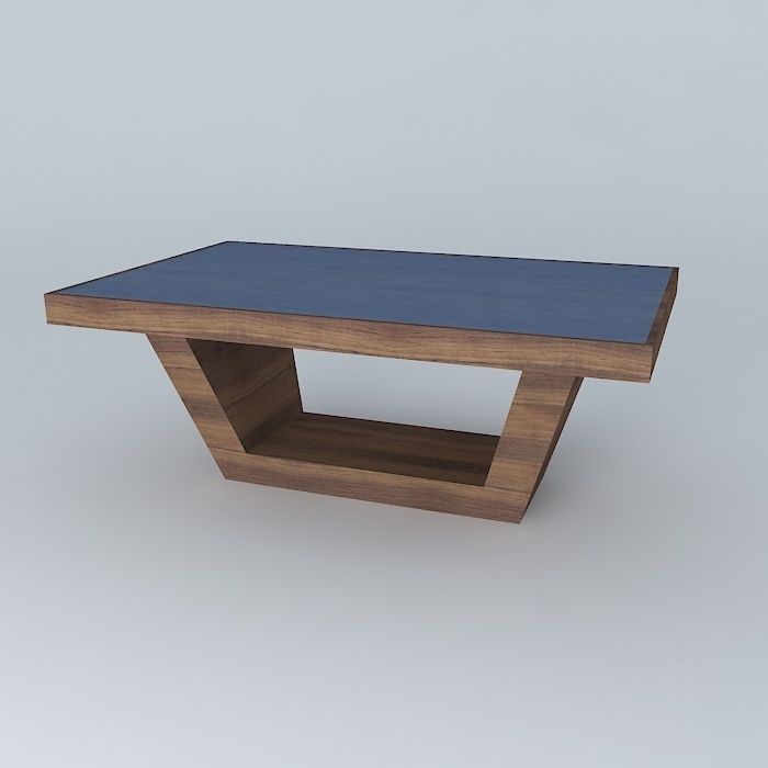 DINING TABLE Free 3D model_1