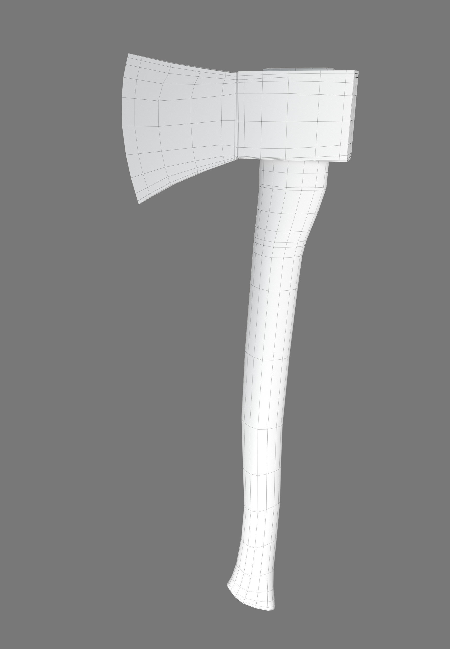 Axe-cleaver axe 3D model_5