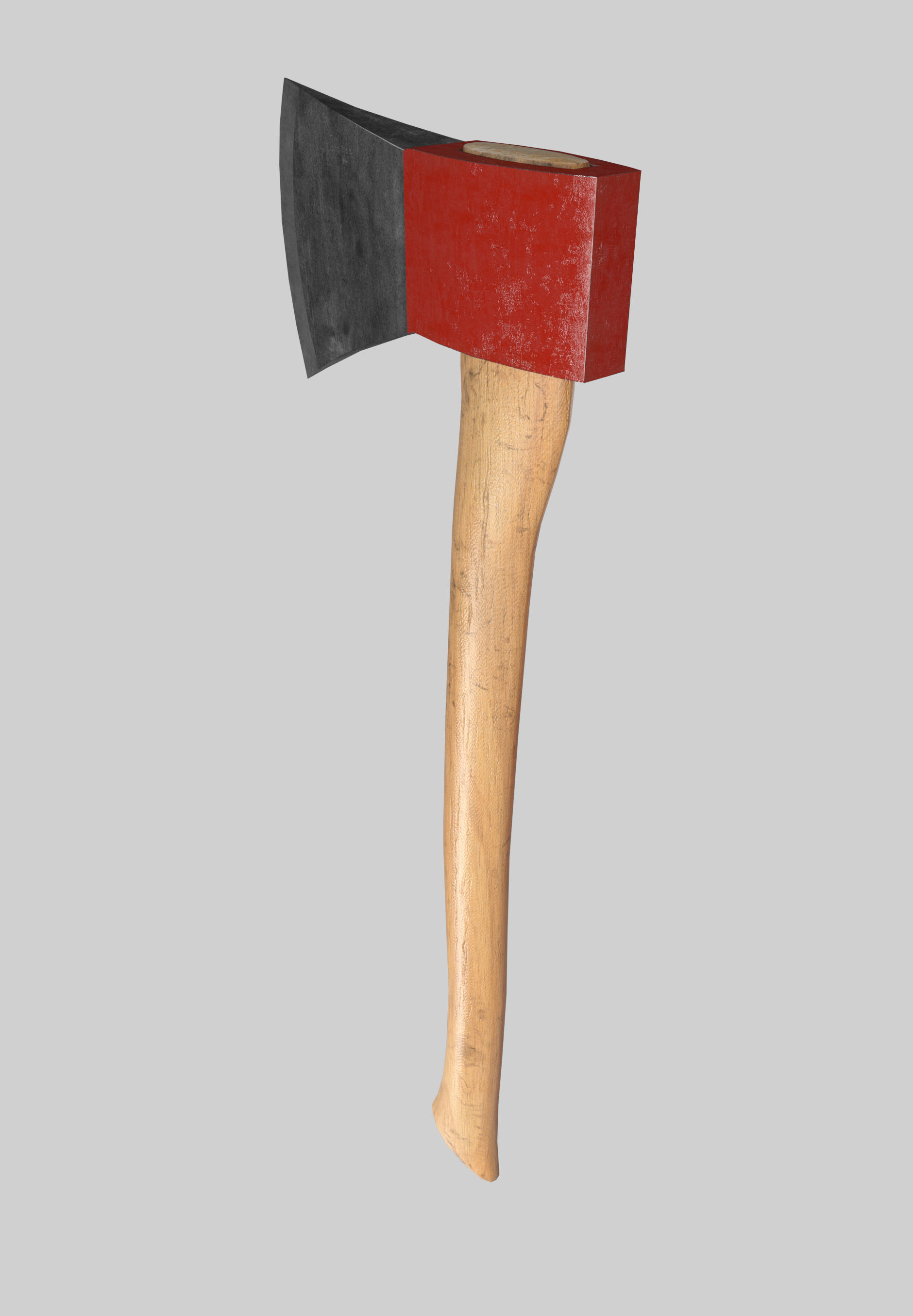 Axe-cleaver axe 3D model_4