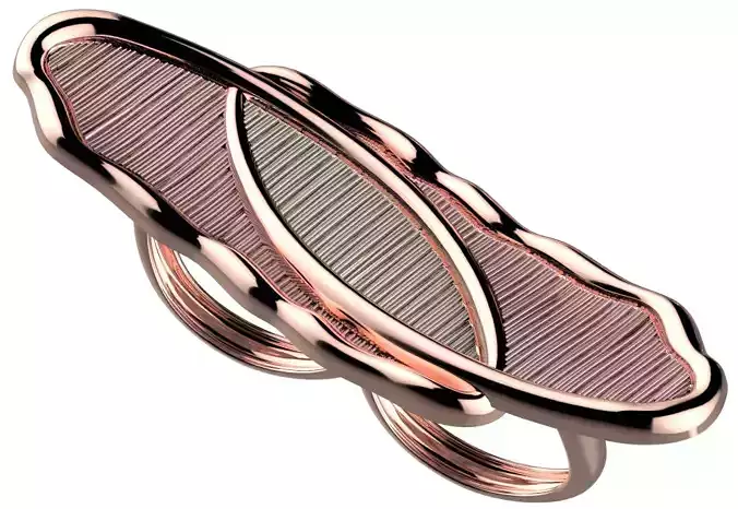 WithOUTGEM skinned Twist Ring 