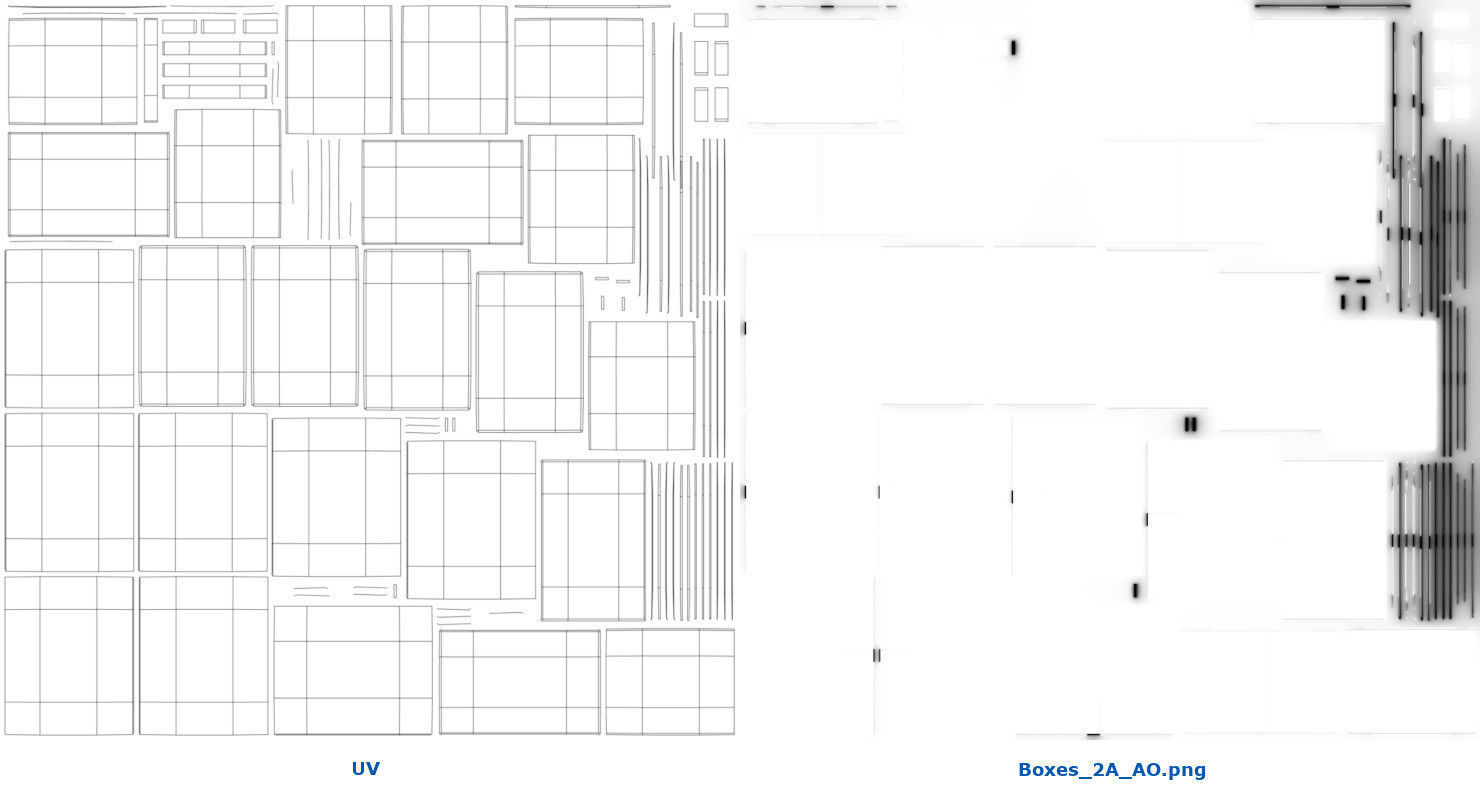 Hand Truck And Boxes 2A Low-poly 3D model_15