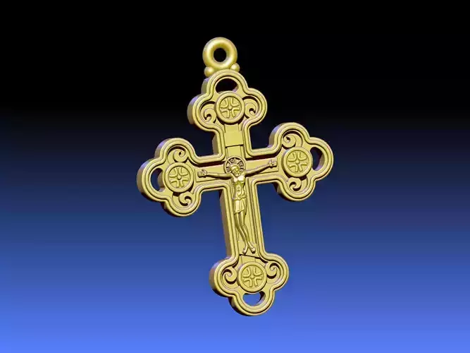 Cross ortodox  3D print model