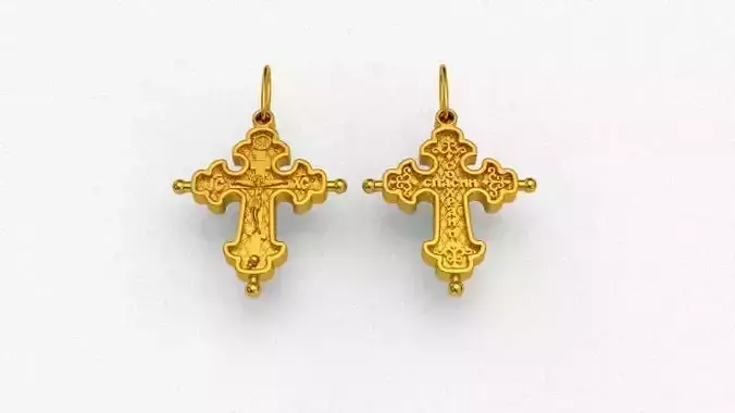 Cross ortodox  3D print model