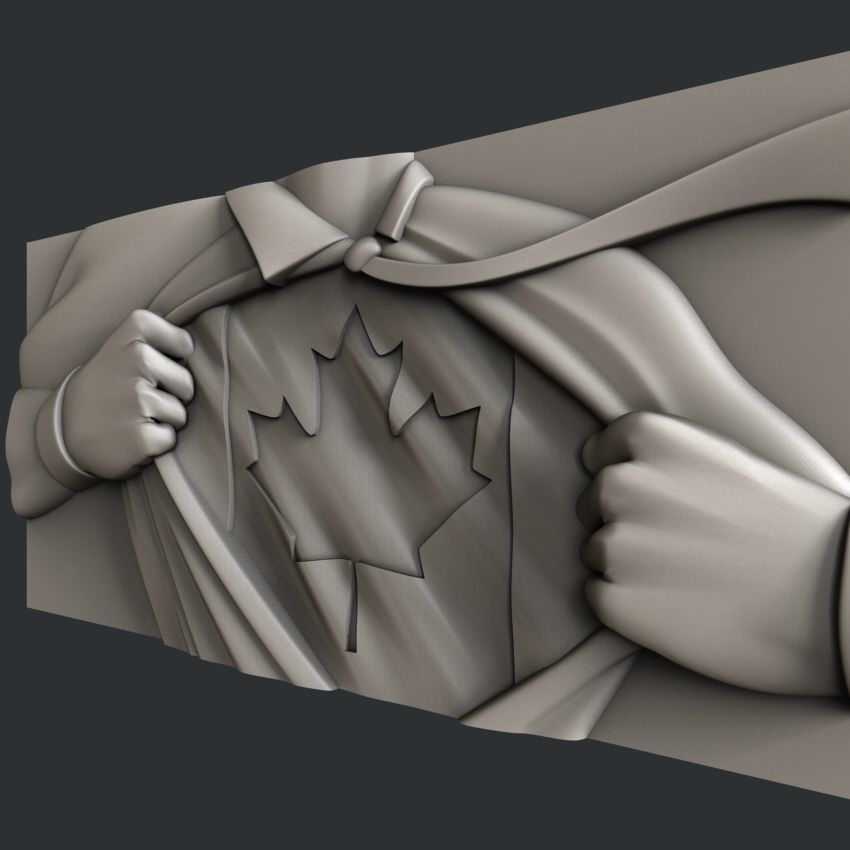 3d STL models for CNC router Canada 3D model_2