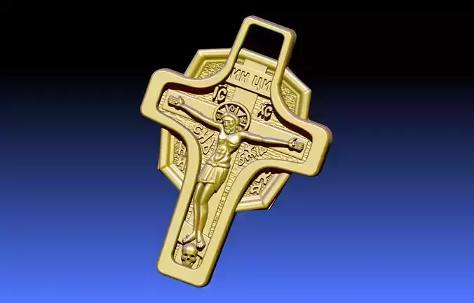 Cross ortodox  3D print model