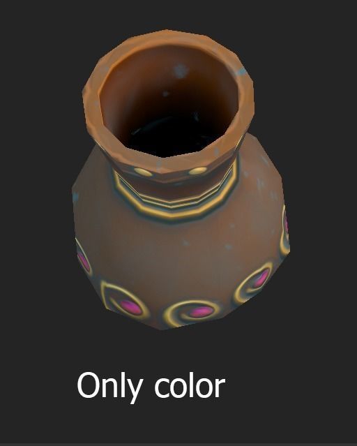 magic vases Low-poly 3D model_17