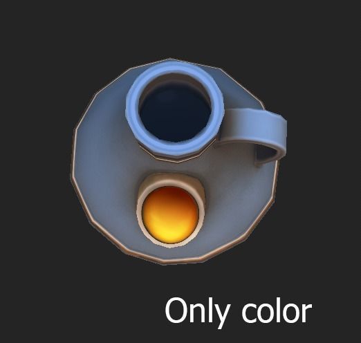 magic vases Low-poly 3D model_23