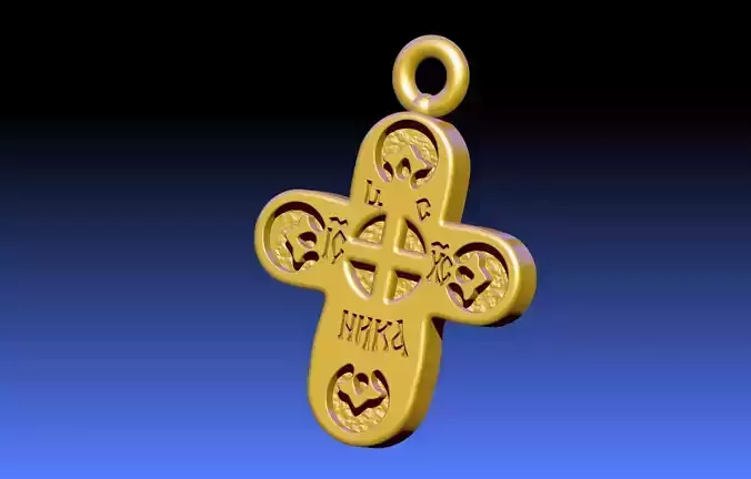 Cross ortodox  3D print model