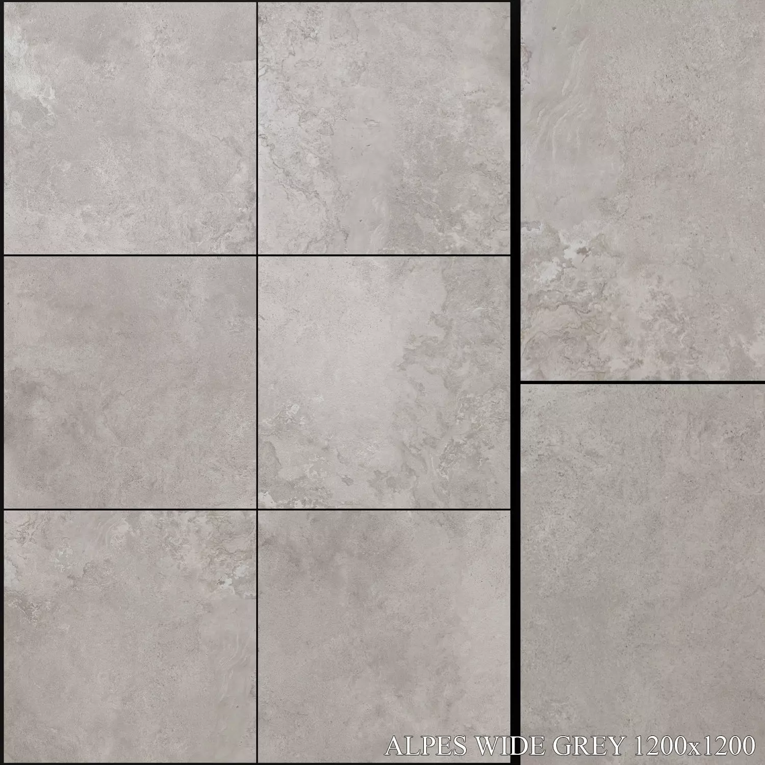 ABK Alpes Wide Grey 1200x1200 3D model_0