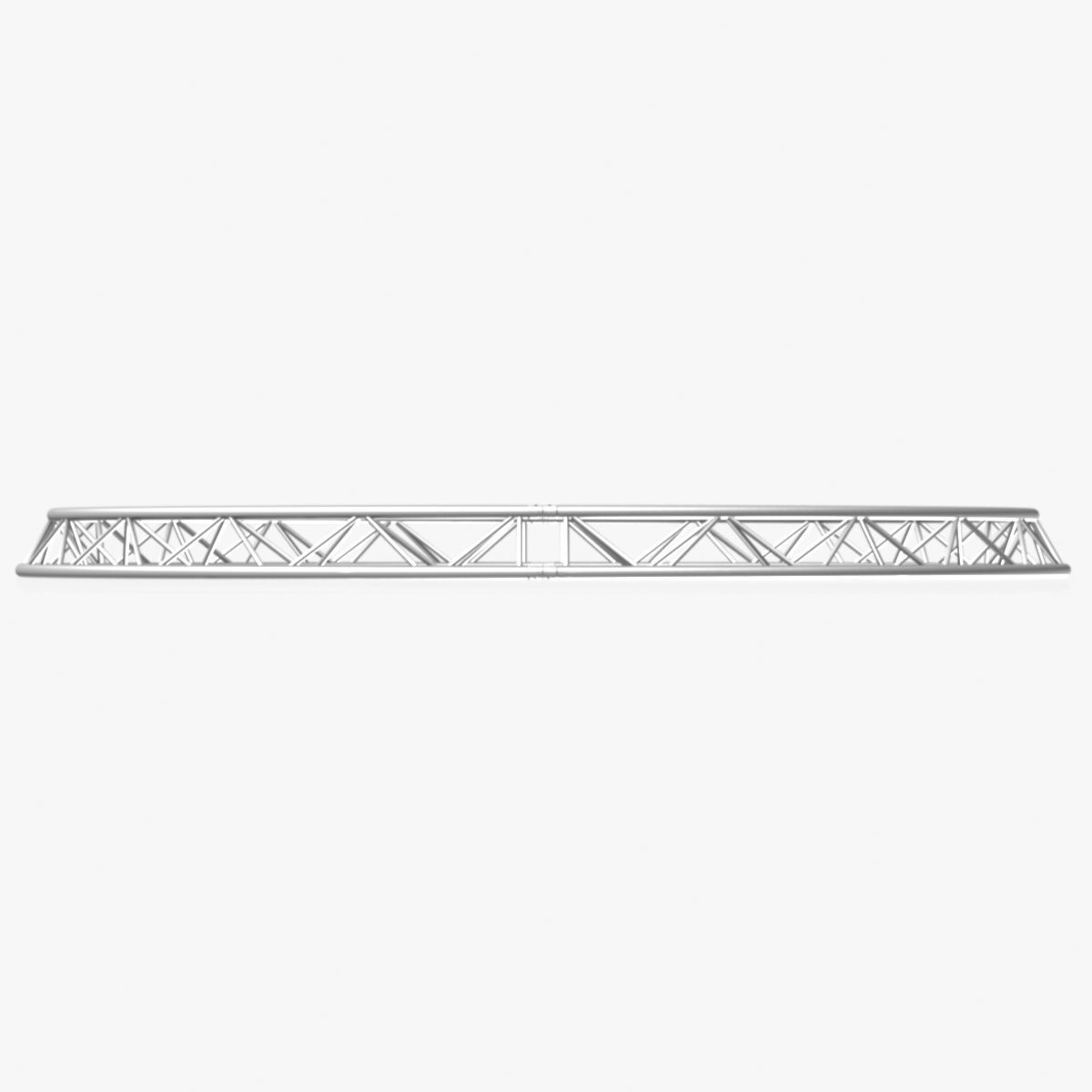 Circle Triangular Truss Full diameter 400cm 3D print model_11
