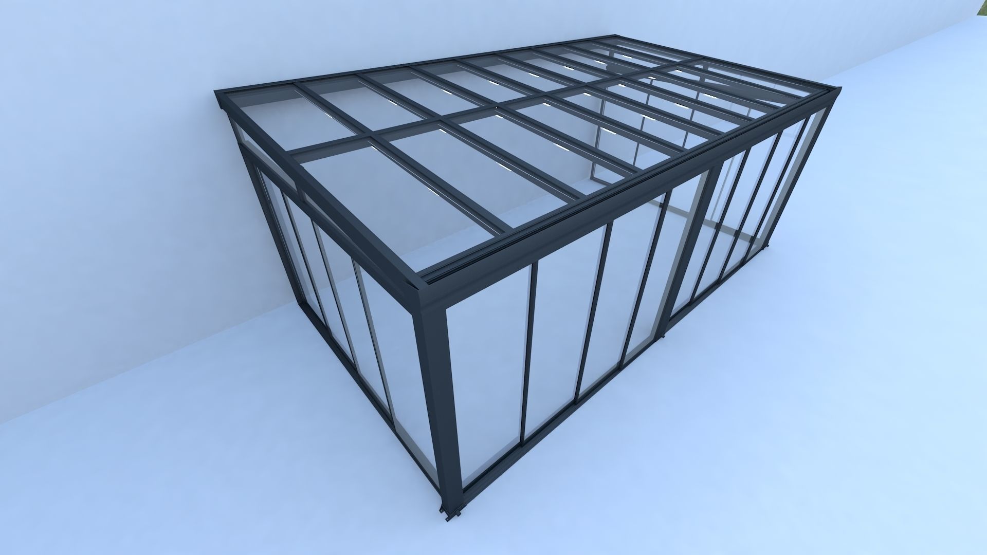 Winter Garden  3D model_2