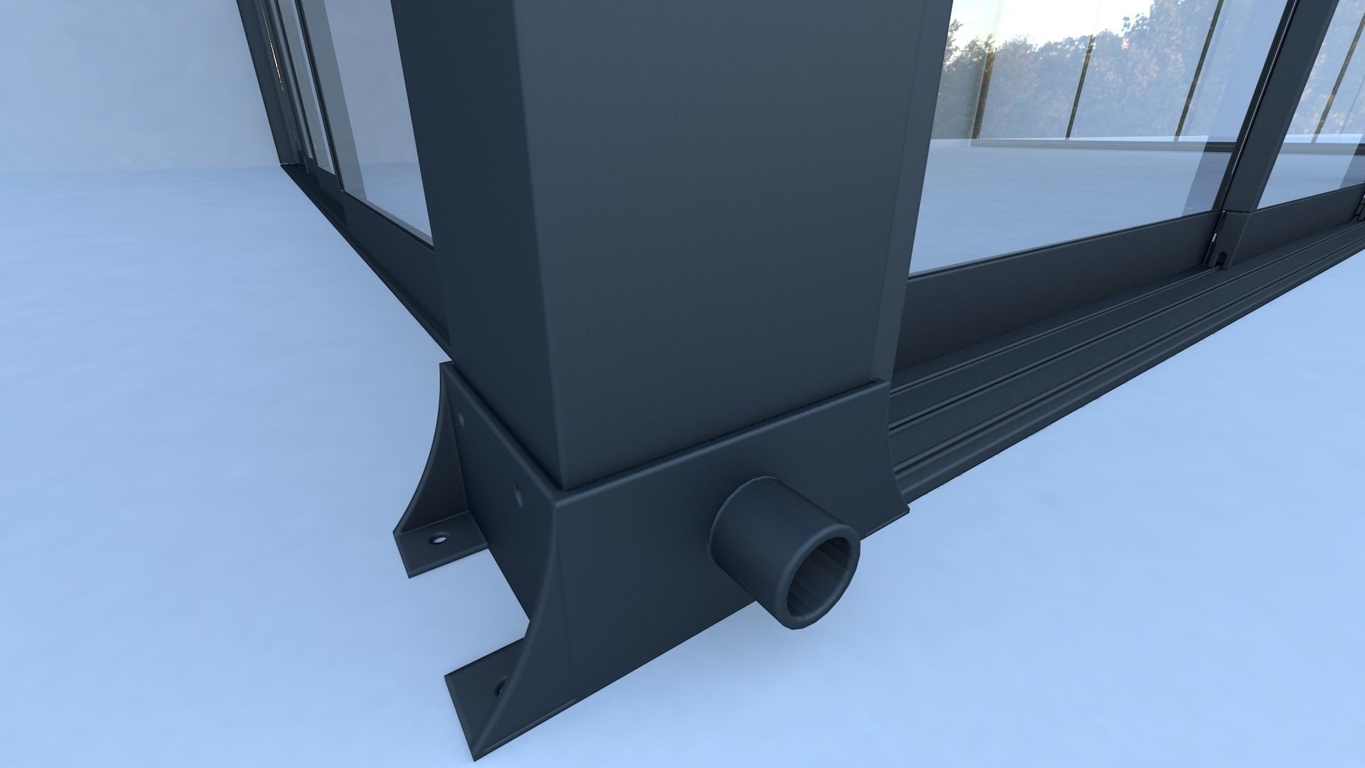 Winter Garden  3D model_6