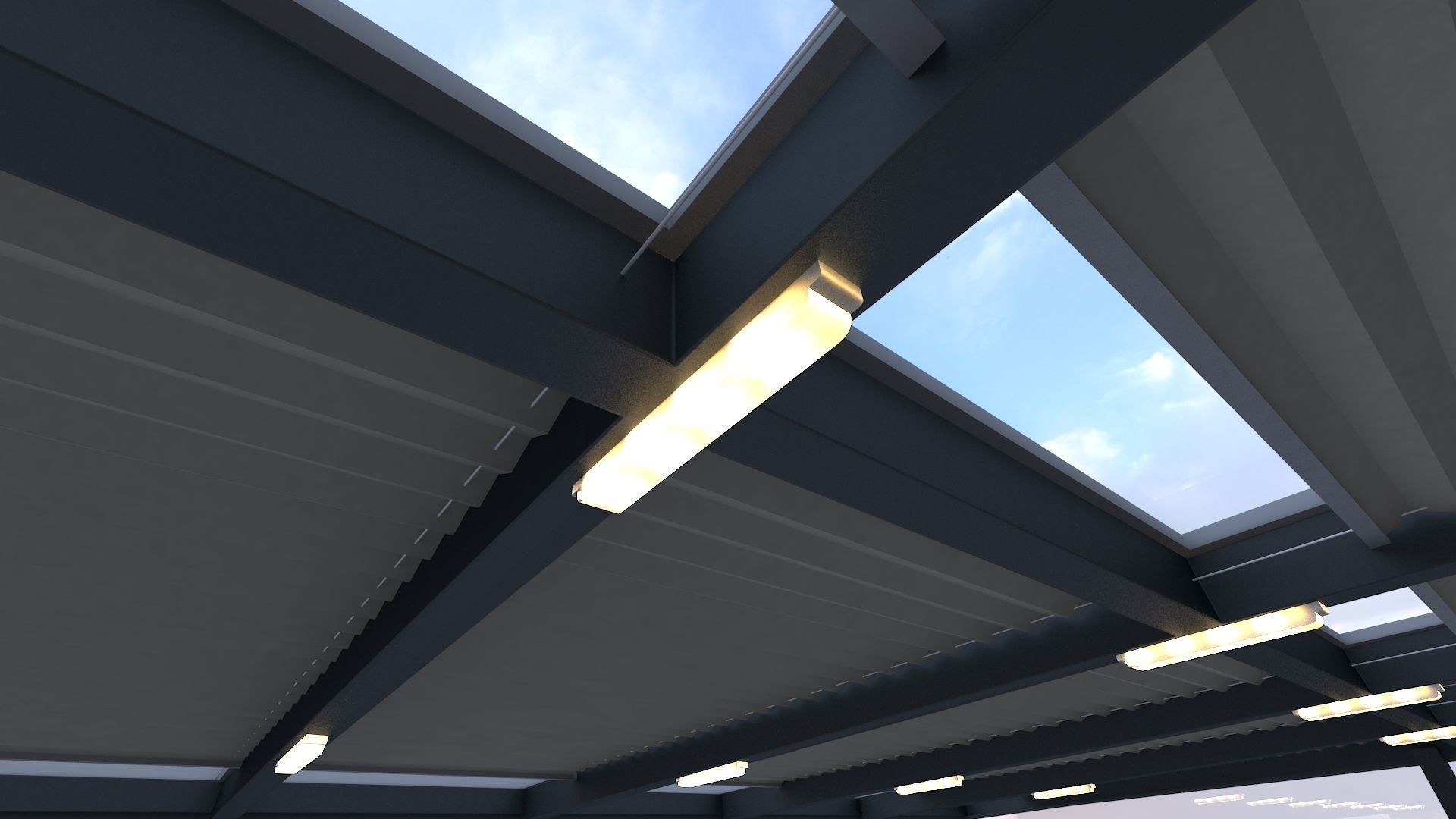 Winter Garden  3D model_5