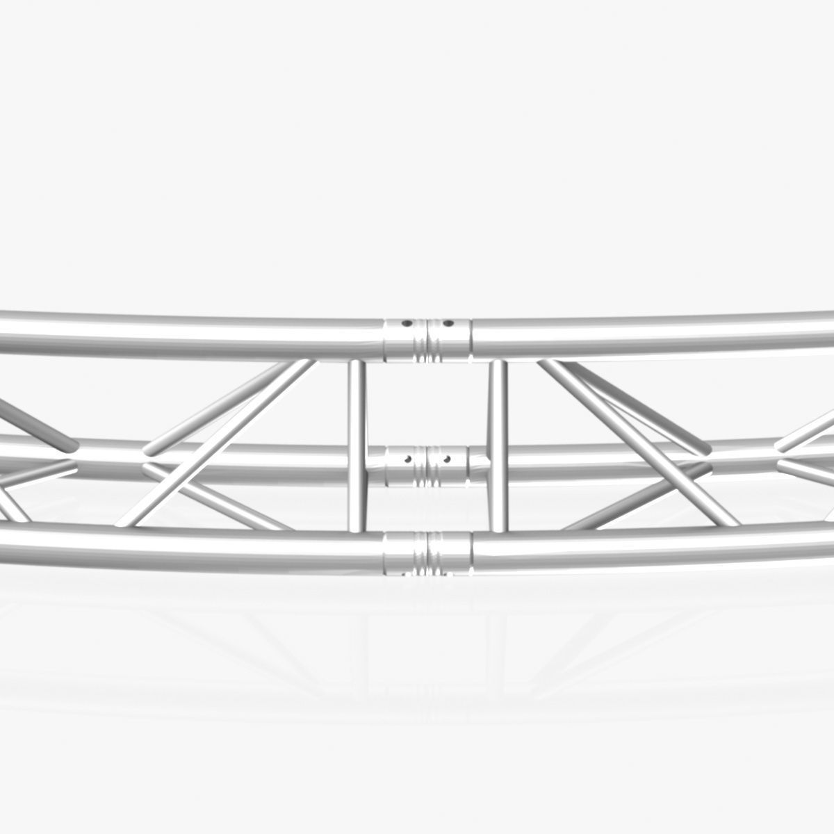Circle Triangular Truss Full diameter 800cm 3D print model_6
