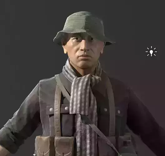 VietnamWar male soldier