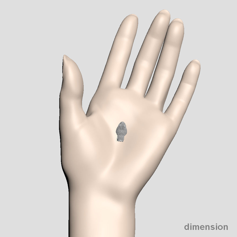Snake head 1 - Best for jewelry 3D print model_7