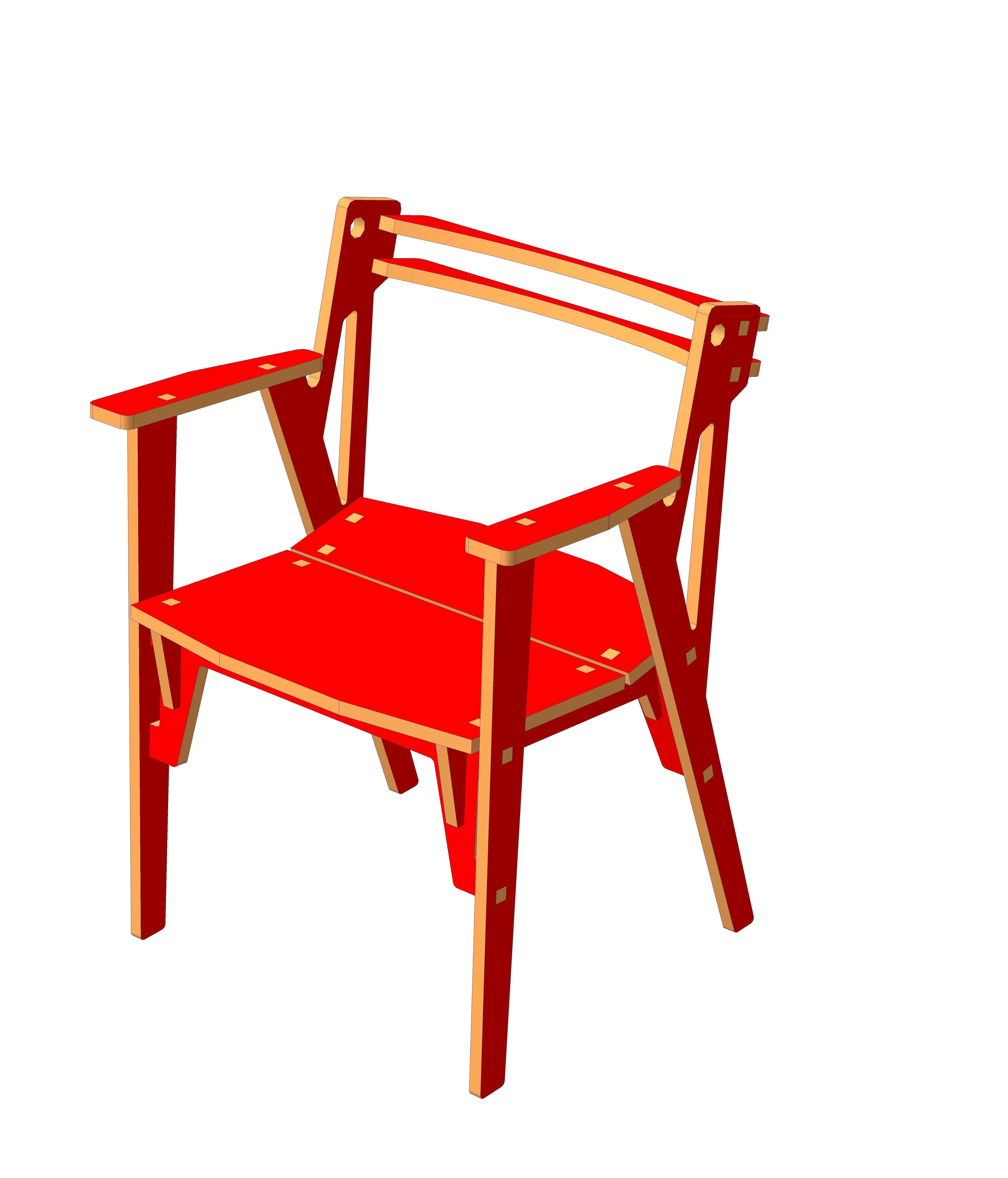 chair 3D model_1