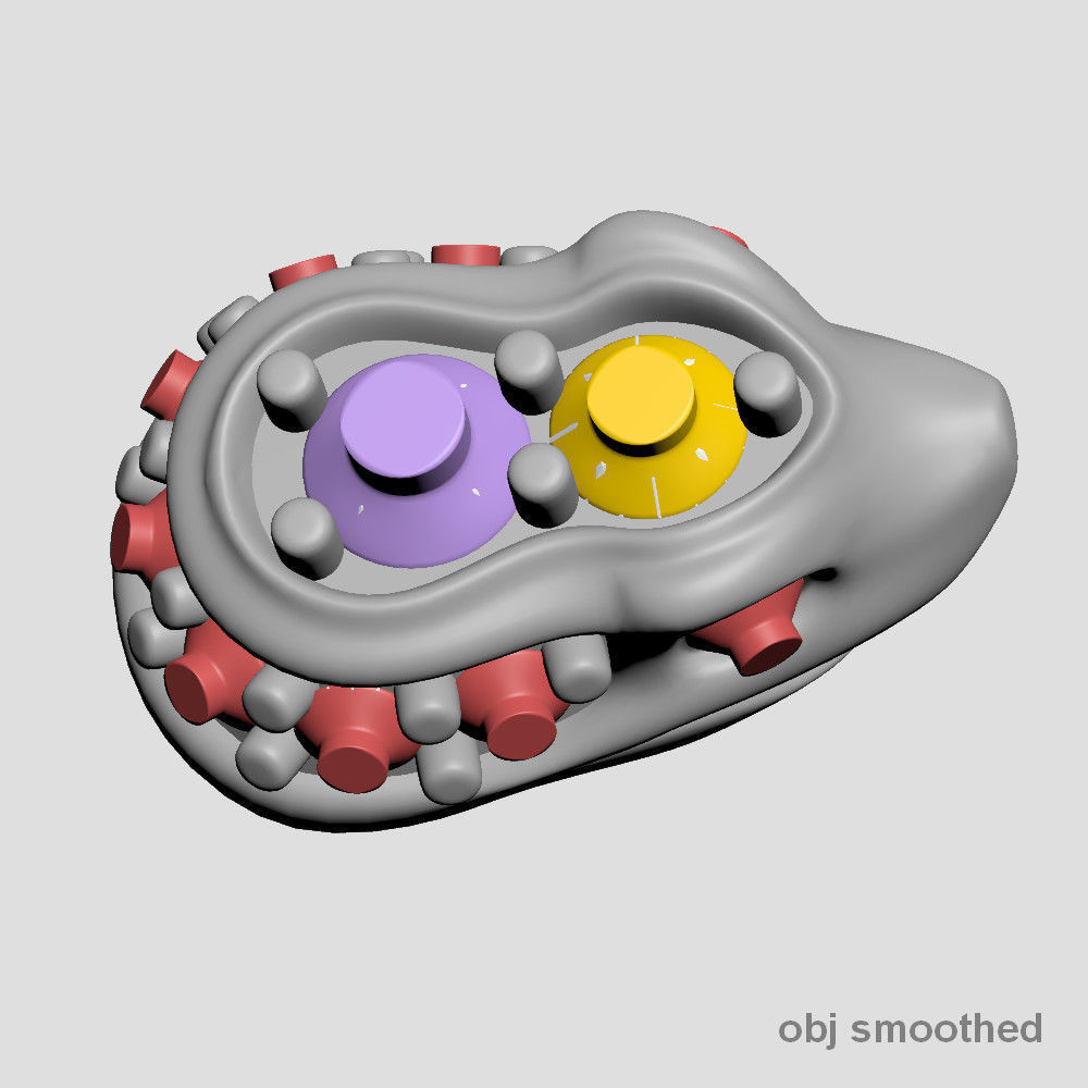 Snake head 4 - Best for jewelry 3D print model_5