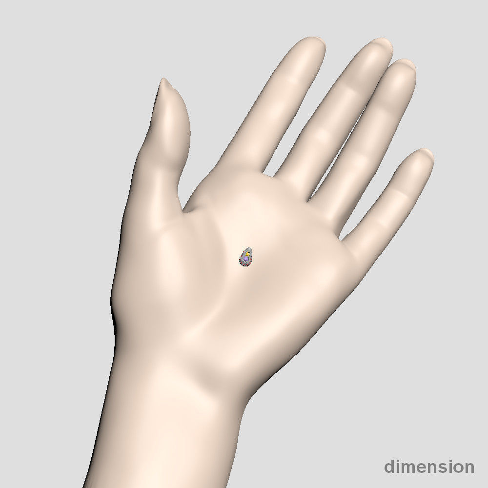 Snake head 4 - Best for jewelry 3D print model_7