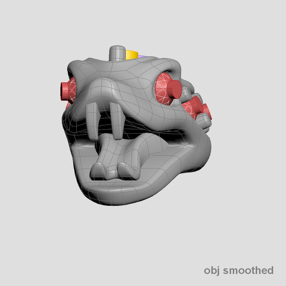 Snake head 4 - Best for jewelry 3D print model_4