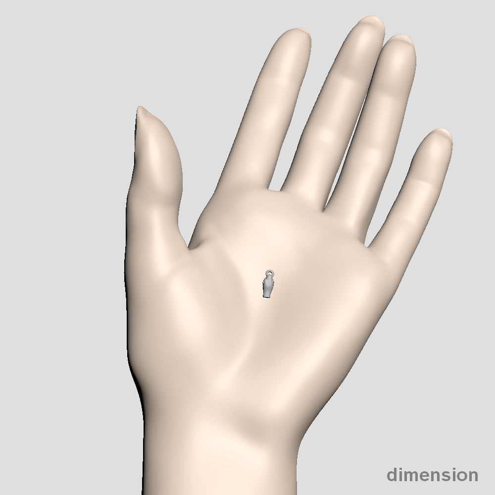 Snake head 6 - Best for jewelry 3D print model_7