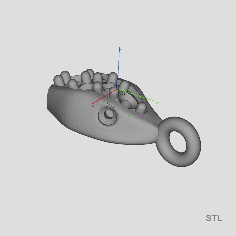 Snake head 7 - Best for jewelry 3D print model_6