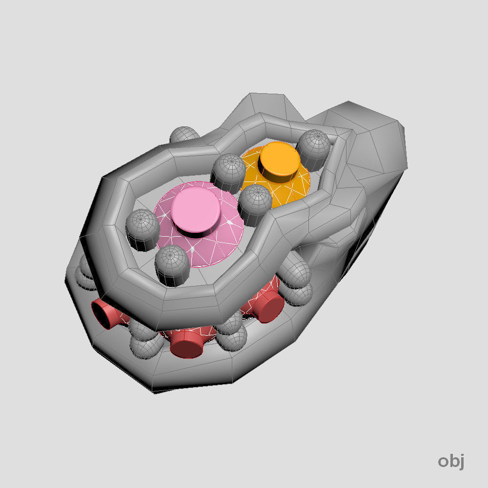 Snake head 8 - Best for jewelry 3D print model_3