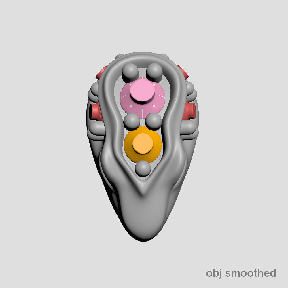 Snake head 8 - Best for jewelry 3D print model_5