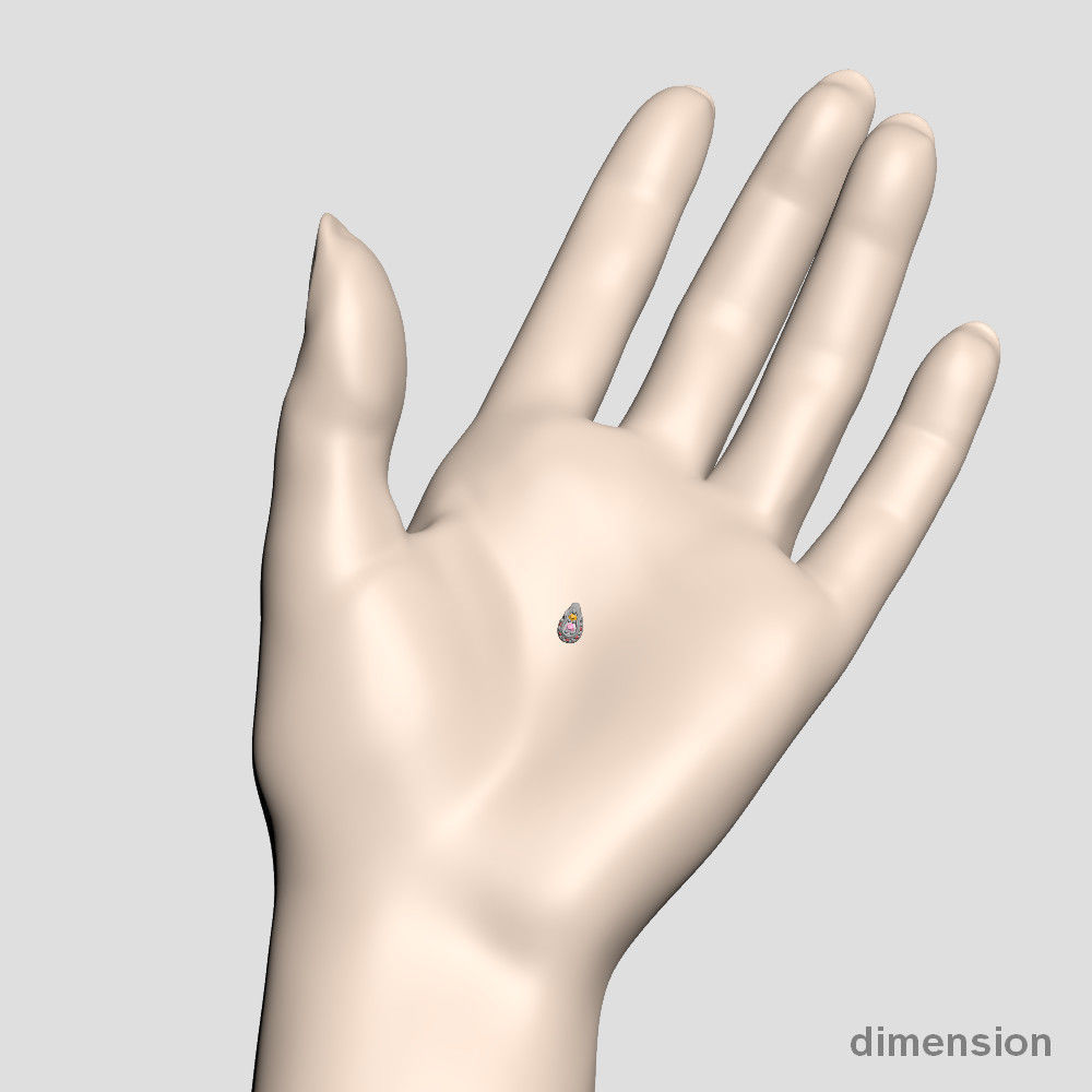 Snake head 8 - Best for jewelry 3D print model_7