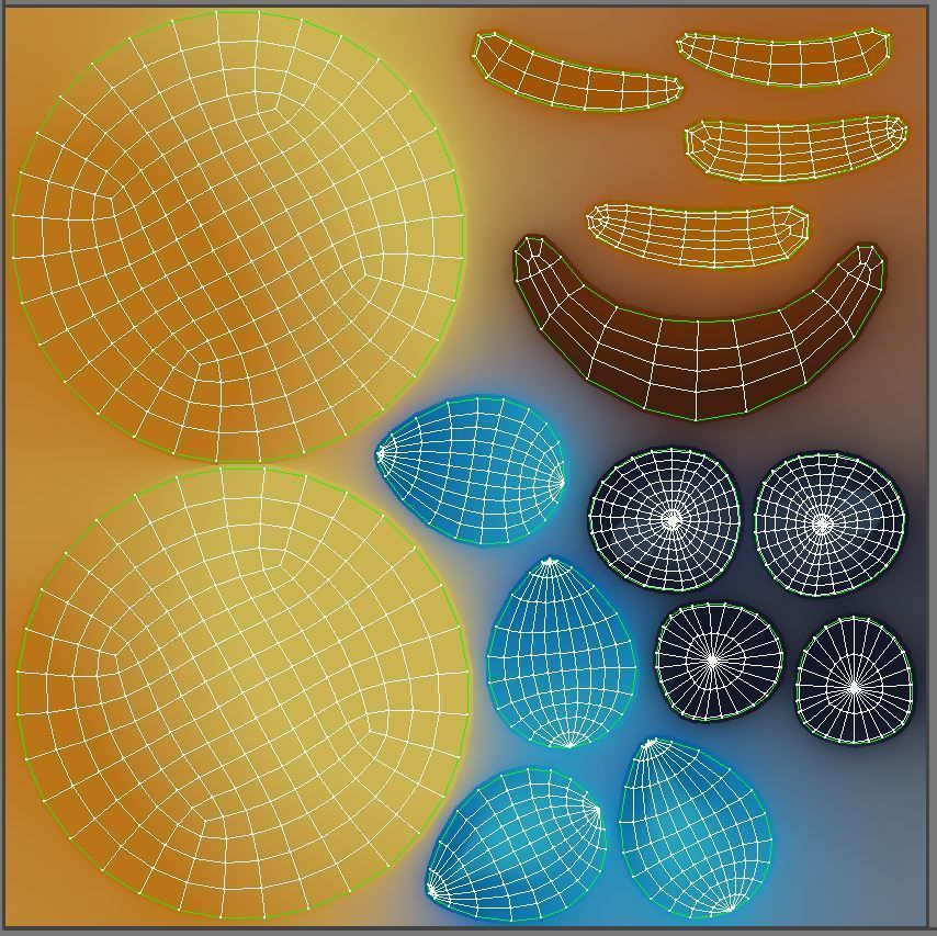 Animated Facebook Reaction Button Pack Low-poly 3D model_17