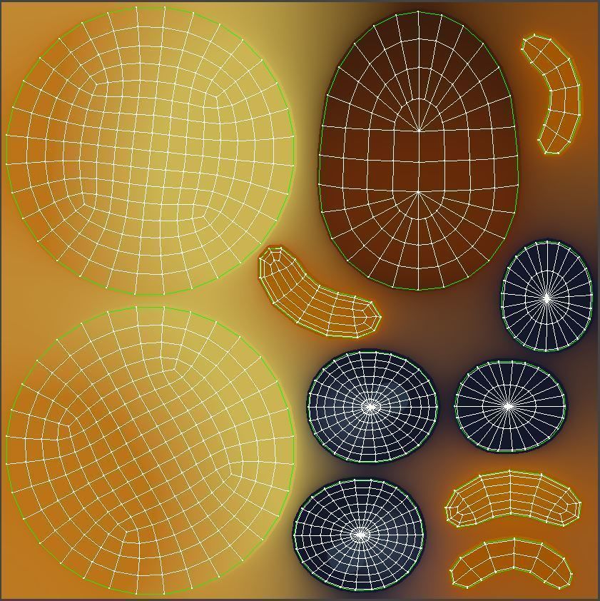 Animated Facebook Reaction Button Pack Low-poly 3D model_16