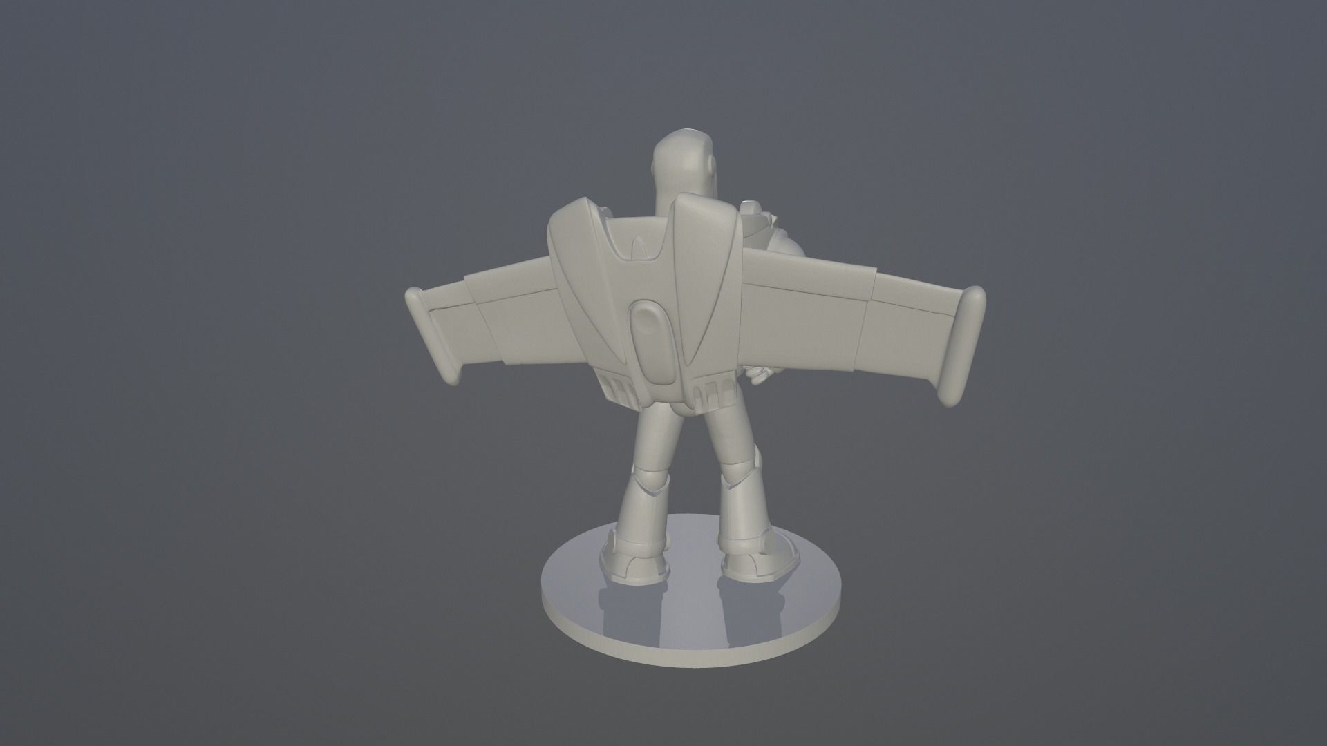 Buzz  print ready for FDM or SLA printing 3D print model_1