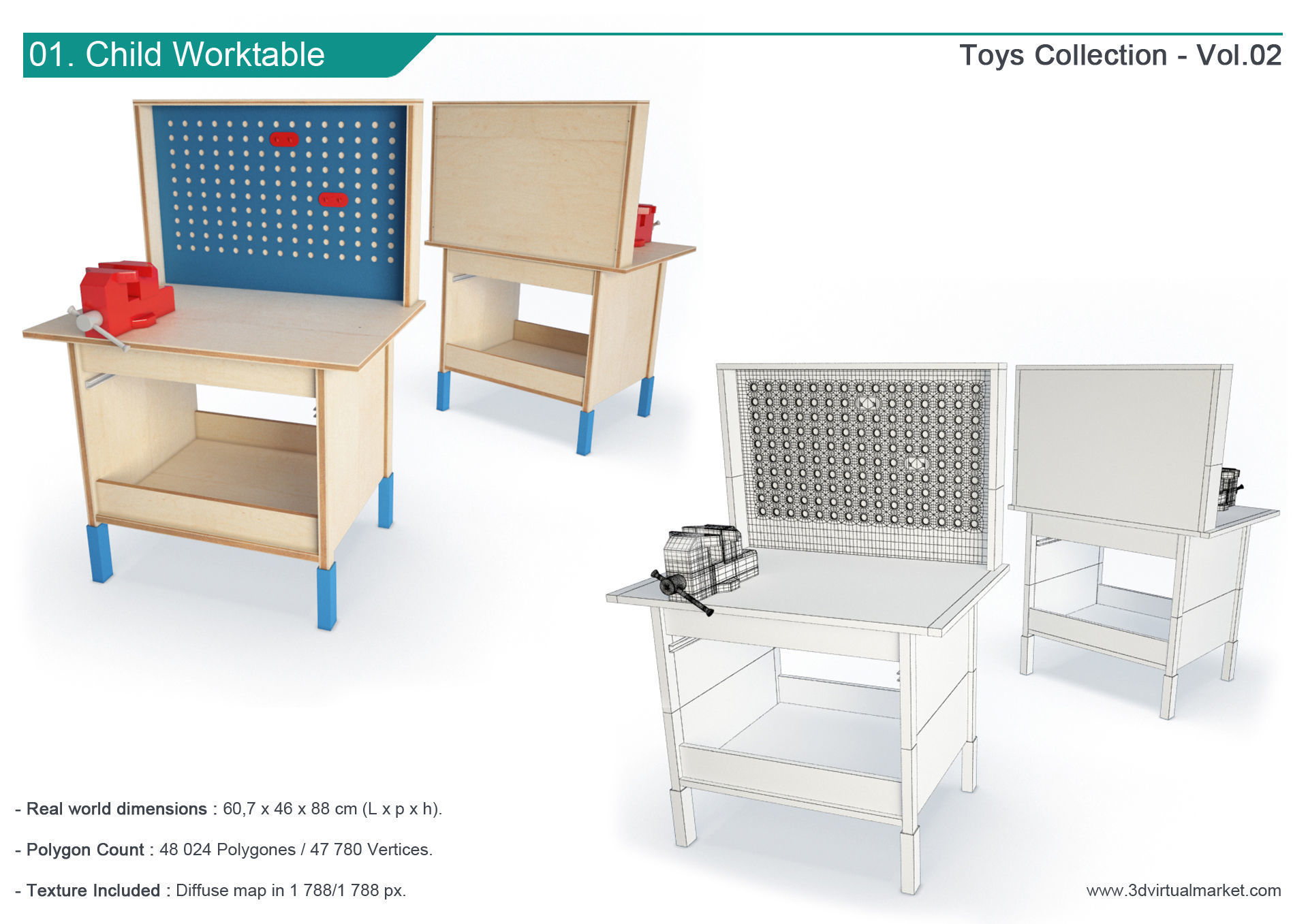 Toys and Vehicles Collection 3D model_2