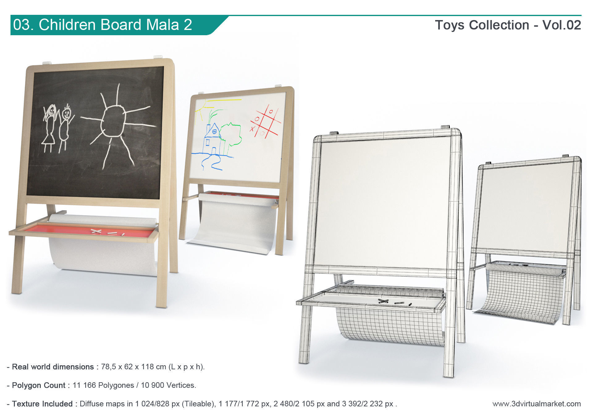 Toys and Vehicles Collection 3D model_4