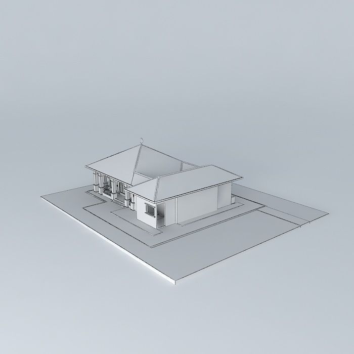 Mussolla house 3D model_3