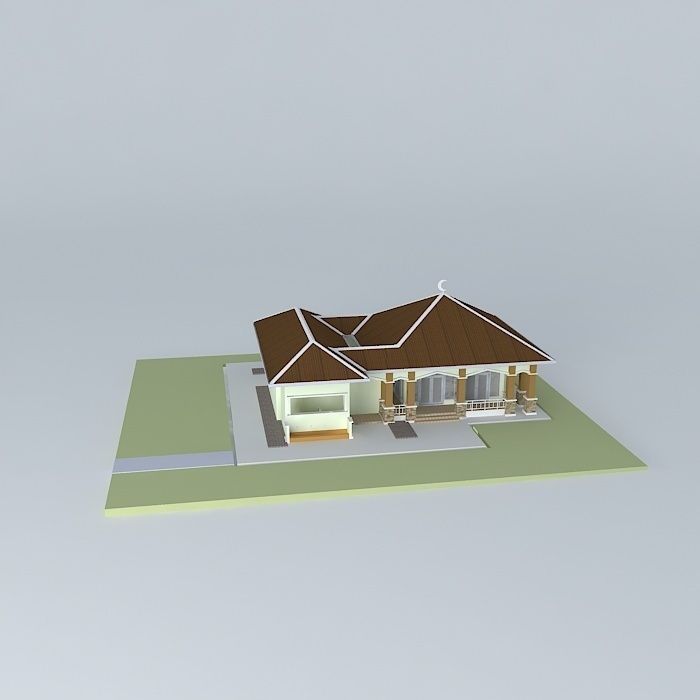 Mussolla house 3D model_2