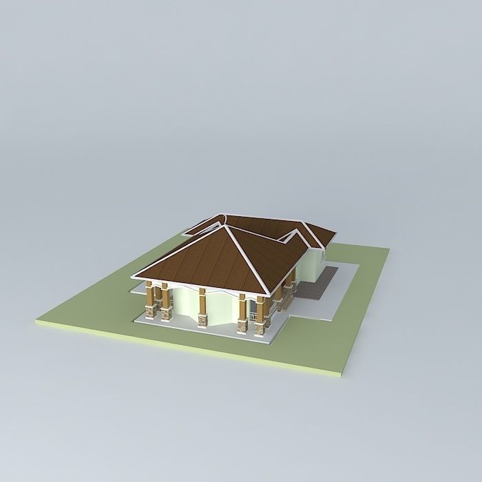 Mussolla house 3D model_1