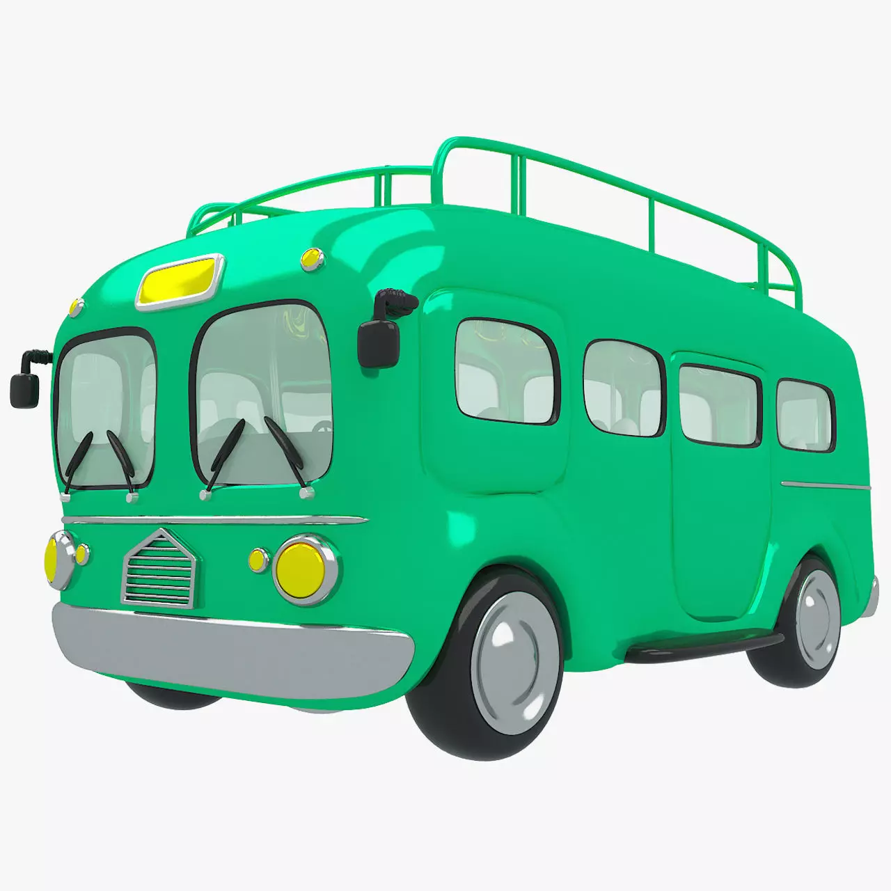 Car Cartoon 3D model