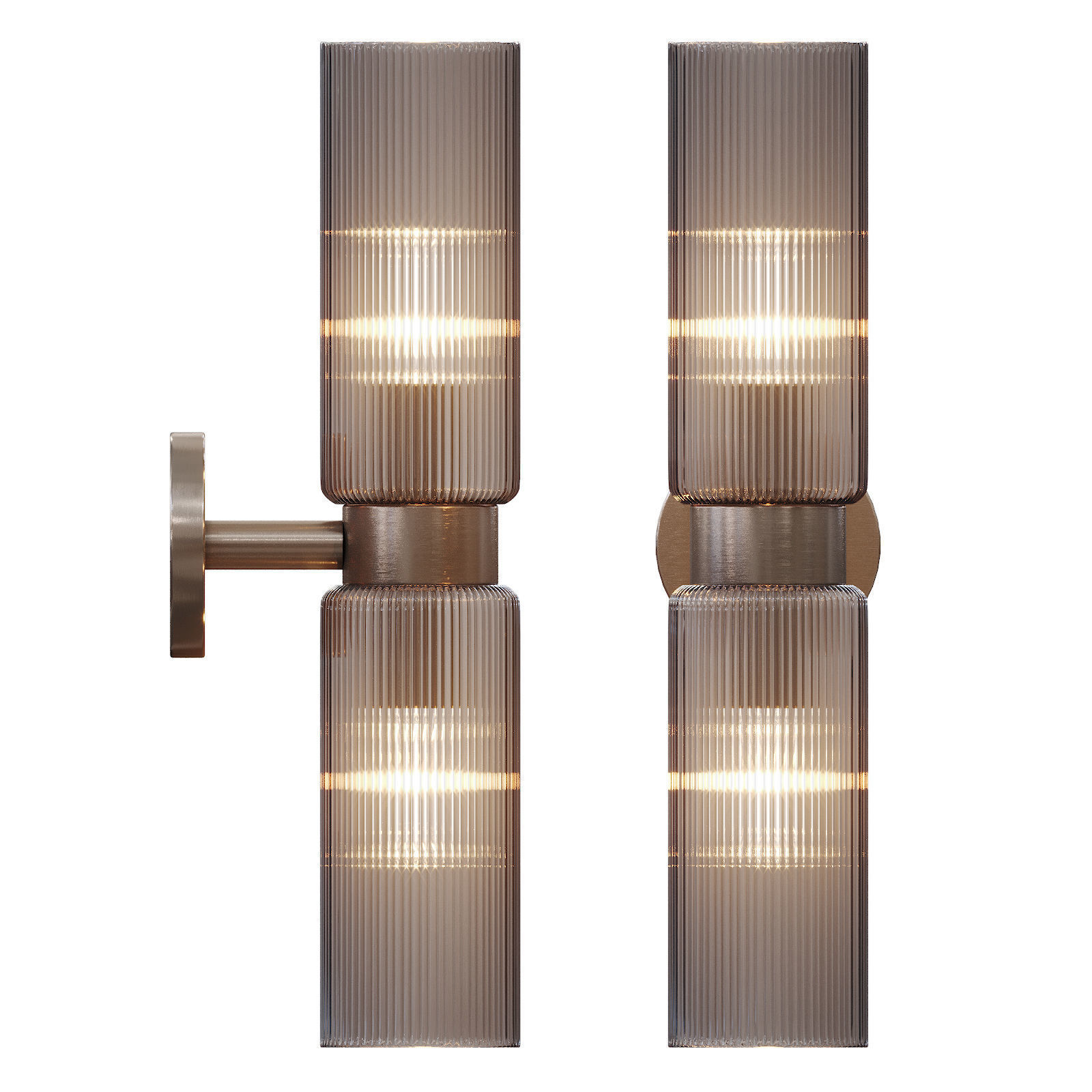 Bella figura zeus wall light 3D model_1
