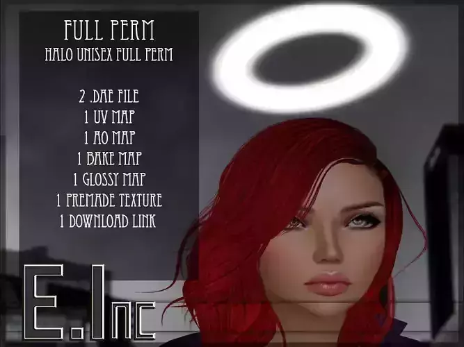 Halo Unisex Unrigged Full Perm - EINC Low-poly 3D model