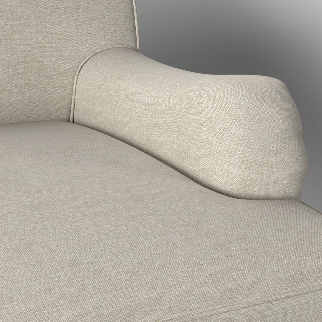 Sofa 2-3 seats 3D model_3