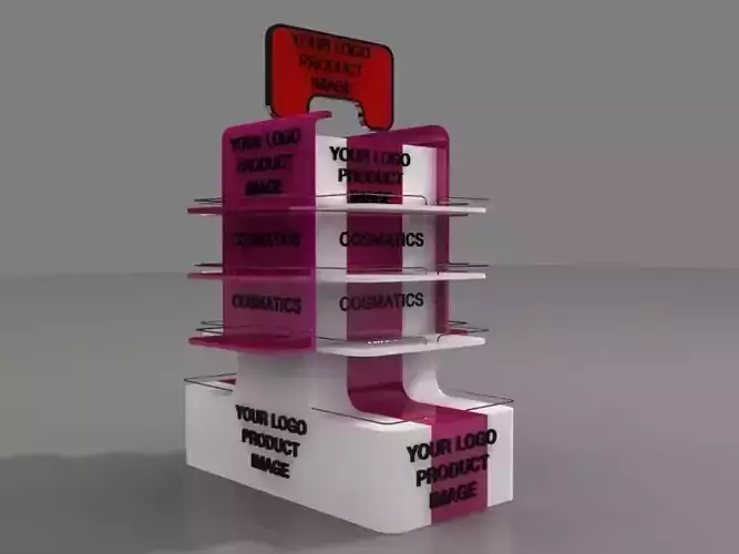 cosmetics stand