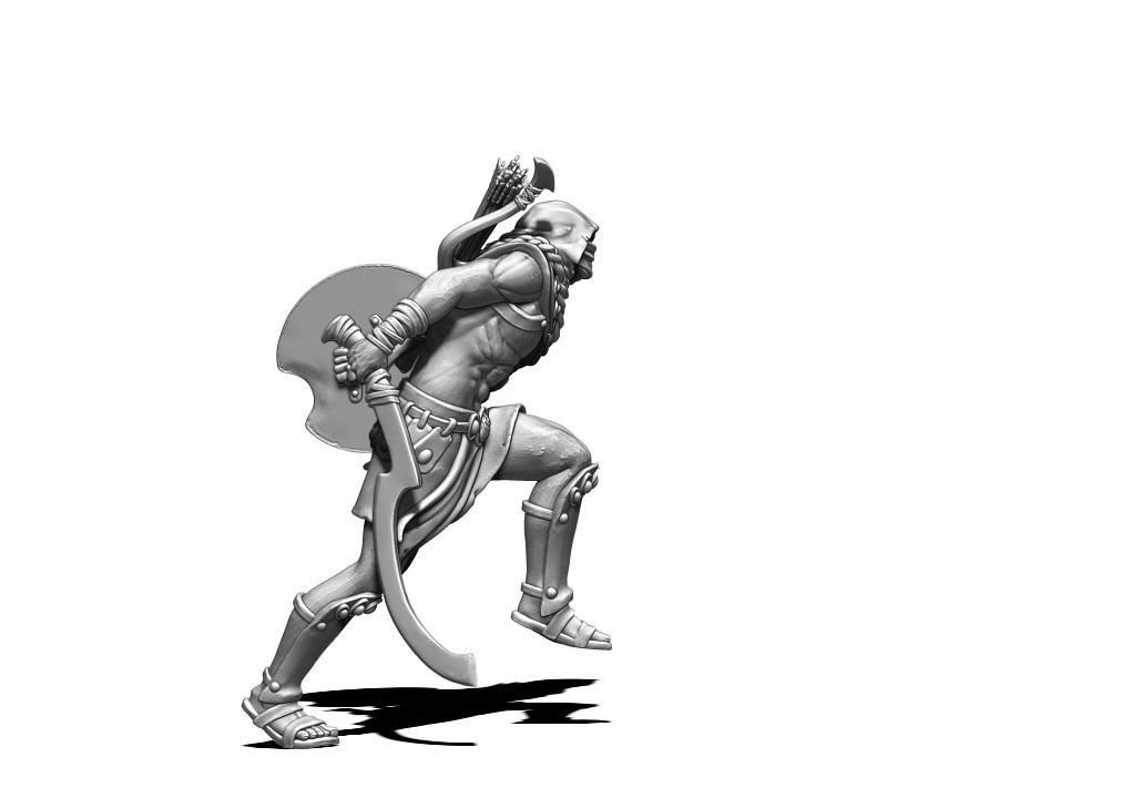 Egyptian bundle - 6 miniatures 3D print model_32