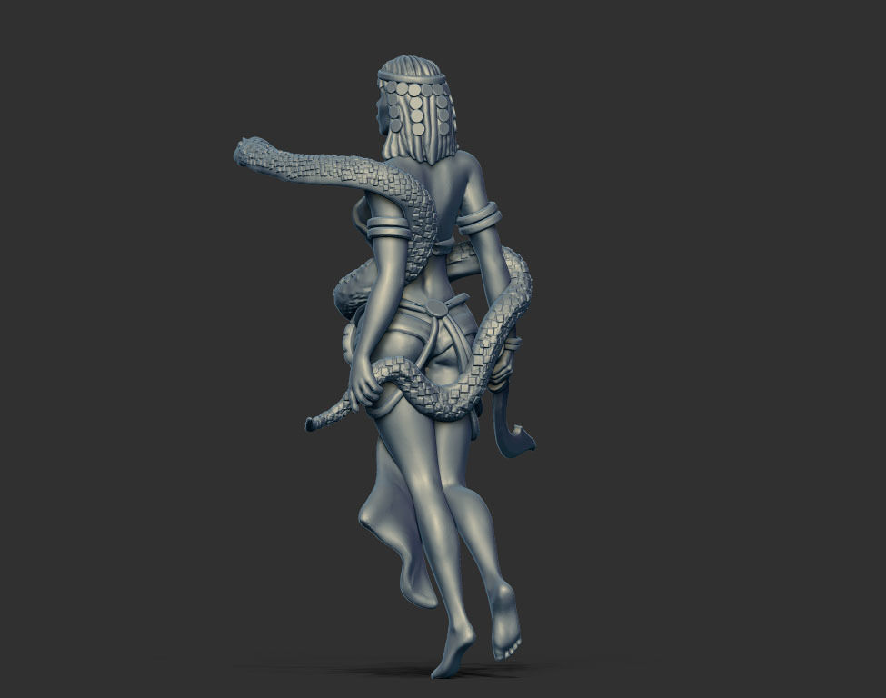 Egyptian bundle - 6 miniatures 3D print model_28