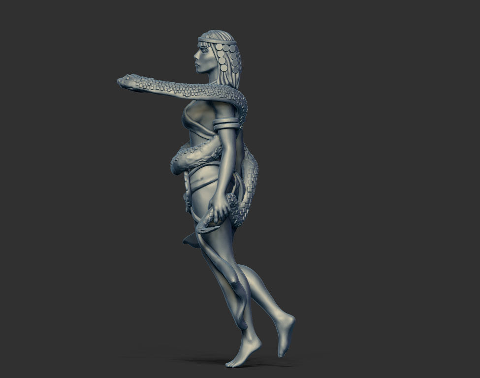 Egyptian bundle - 6 miniatures 3D print model_22