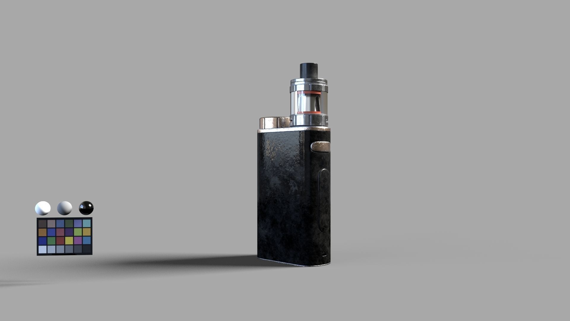 e cigarette istick pico Low-poly 3D model_3