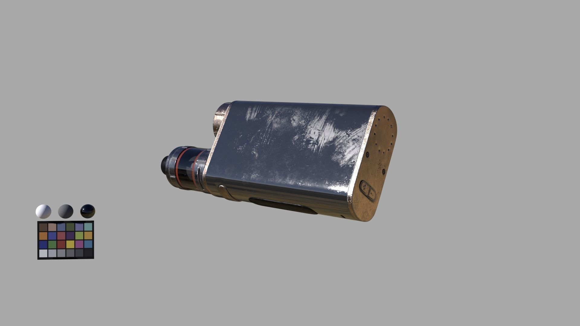 e cigarette istick pico Low-poly 3D model_5